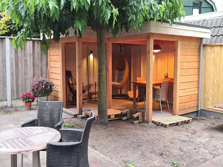 Overkapping Borne knus