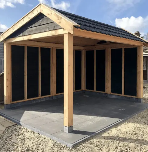 Welk hout voor overkapping