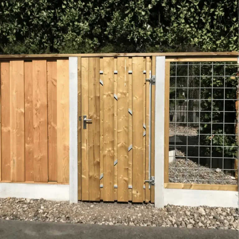 Welk hout voor poort